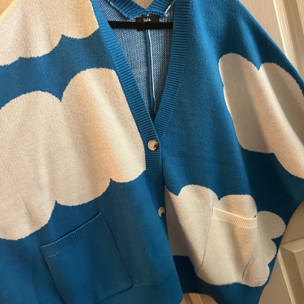 Dressed in lala head in the clouds oversized cardigan.
